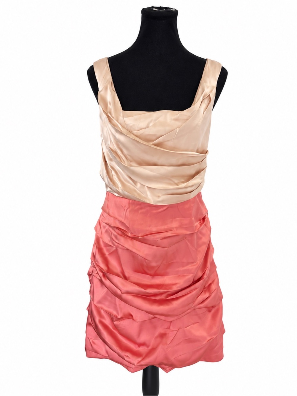 Express Design Studio Cowl Neck Ruched Mini Dress Size 10